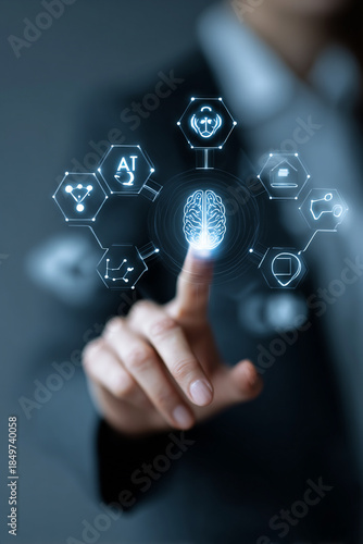 ethical ai and responsible technology for society, human centered ethical ai interface concept, responsible artificial intelligence transparency and trust