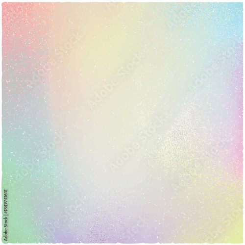 Colorful pink, yellow and turquoise gradient noisy grain background texture