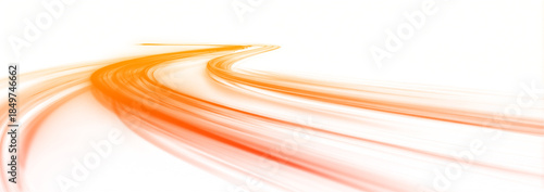 Neon speed lines twist and flow across a luminous white street. Glowing trails highlight fast motion and dynamic energy streams. Modern futuristic digital illustration in png.