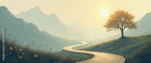 minimal nature cover with puzzle, proud, dictionary, consultant, hope, touch, printing