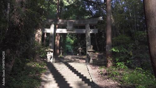 金刀比羅神社の鳥居（福津市）