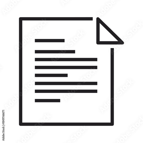 Document icon representing file or paper