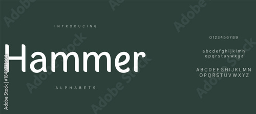 Minimal modern alphabet fonts. Typography minimalist neon urban digital fashion future creative logo font.