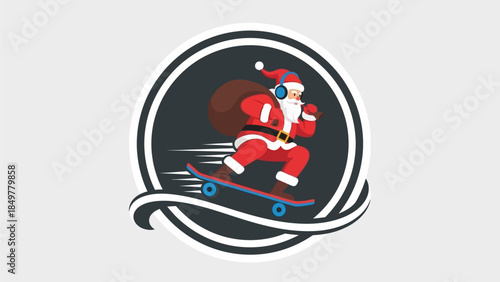 A blue ribbon with a checkmark icon symbolizing approval and validation on a white background from a straightforward viewpoint.