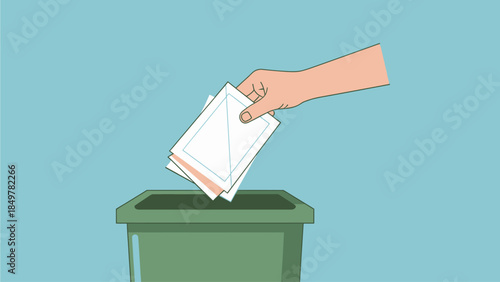 A blue ribbon with a checkmark icon symbolizing approval and validation on a white background from a straightforward viewpoint.