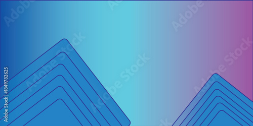 Rounded rectangle with gradient colour.