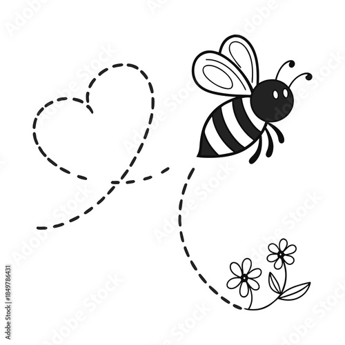 Bee Path Plotter File Svg