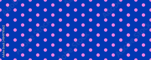 polka dot seamless pattern background. pop art dots colors texture. vector illustration