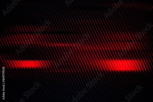 Dark abstract red light background with horizontal glow streaks and cinematic mood for modern design, technology visuals, creative wallpapers, branding