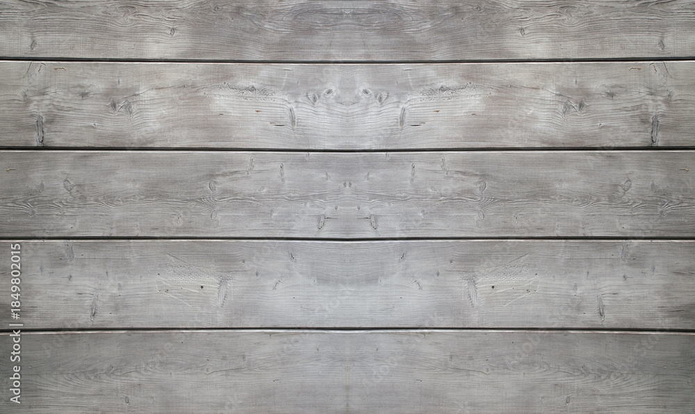 Fototapeta premium Graue Holzbretter