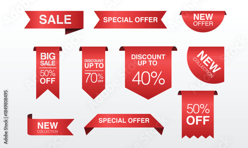 Collection of promotional banners