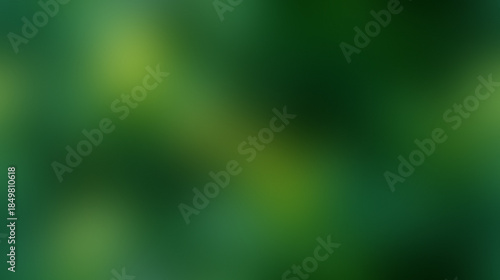 Abstract blurred background of deep green and yellow hues, evoking a sense of nature.