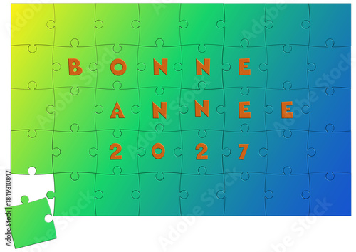 puzzle bonne année 2027