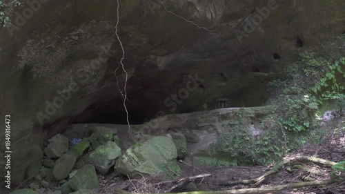 片野洞穴の風景（志布志市）