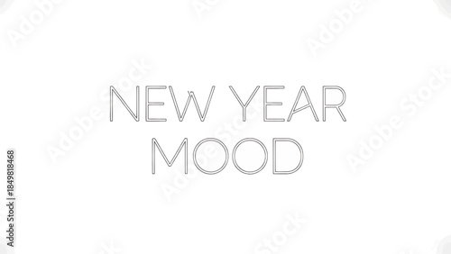 New year mood