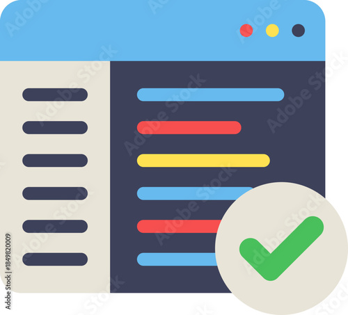 Code Review Flat Icon