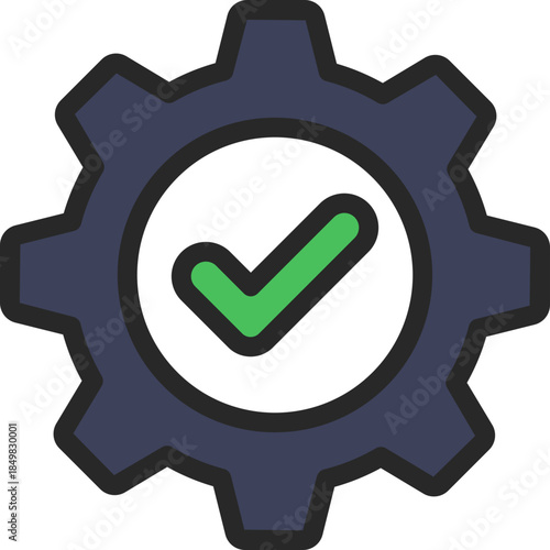 Optimization Filled Line Icon