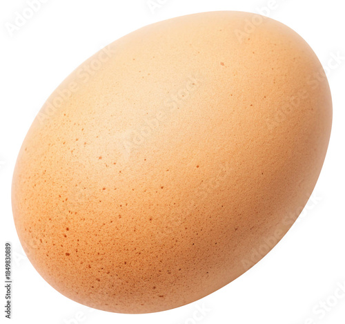 chicken egg isolated on white background