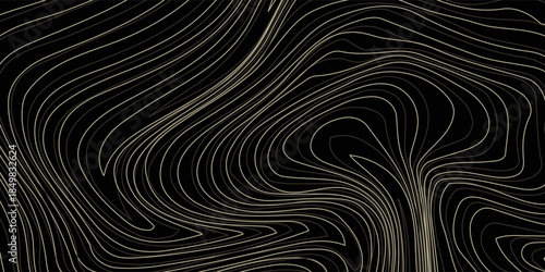 Abstract shape wallpaper. Hand drawn line illustration background. Ink painting style composition for decoration.