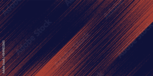 Abstract speed lines style orange color halftone banner design template. Vector illustration. eps10