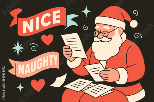 Santa's Naughty and Nice Lists.