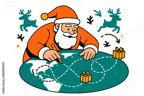 Santa's Route Planning.