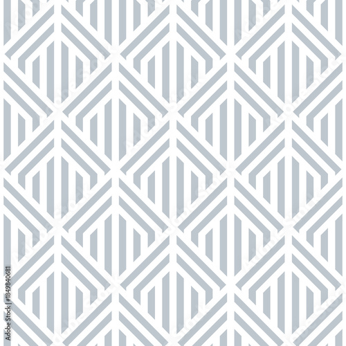 Seamless geometric pattern. Modern background with intersecting stripes.