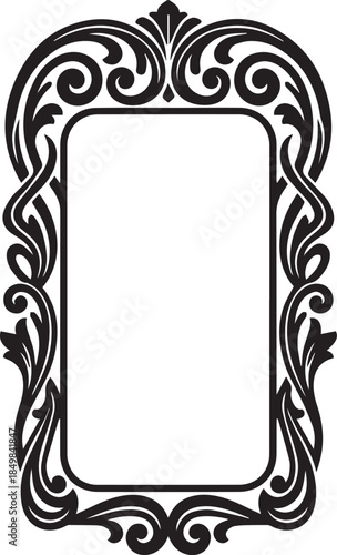 Ornate Baroque Filigree Frame