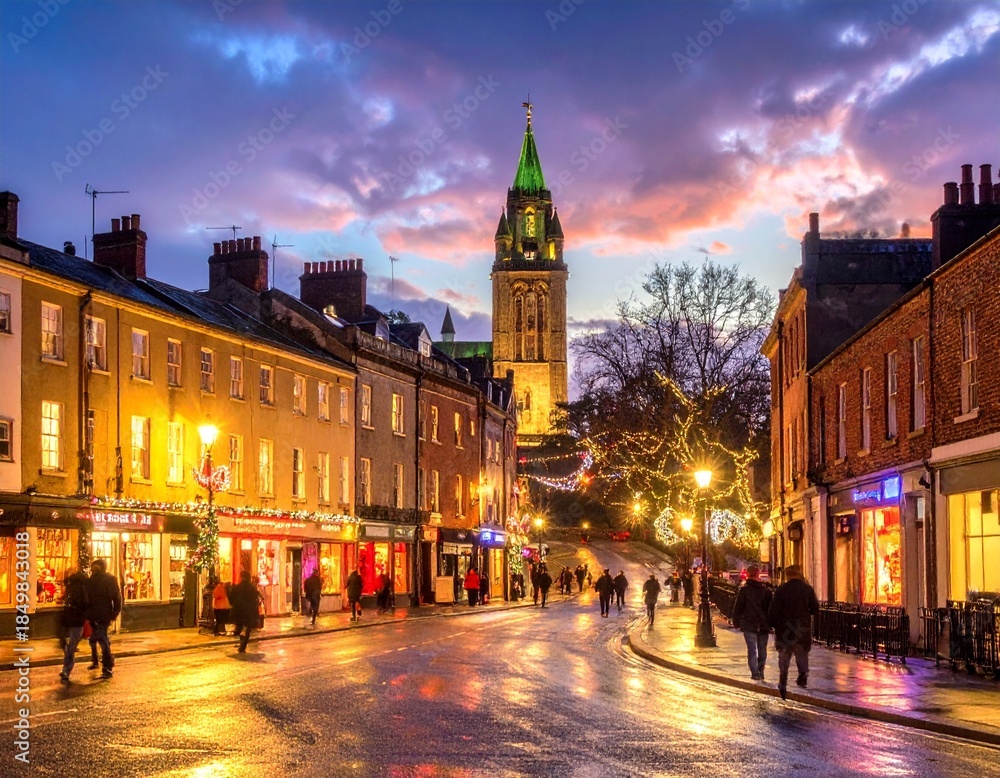 Fototapeta premium Bristol at Christmas time