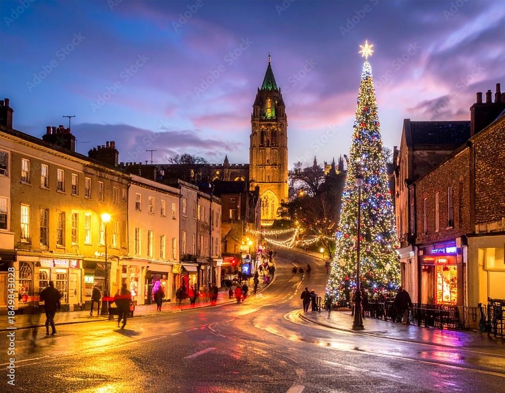 Fototapeta premium Bristol at Christmas time
