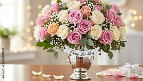 Flower Bouquet Centerpiece