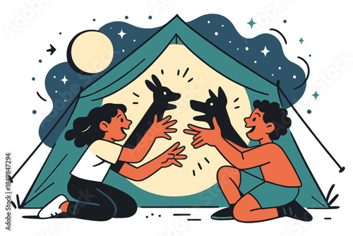 Shadow Puppet Playtime.