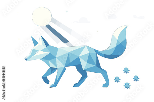 Moonlit Crystal Fox.