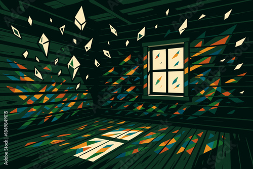 Shattered Light Cabin.