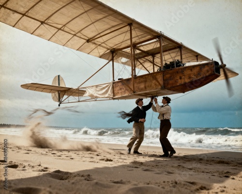 The first successful powered airplane enabled modern aviation, transforming transportation, warfare, and global connectivity.