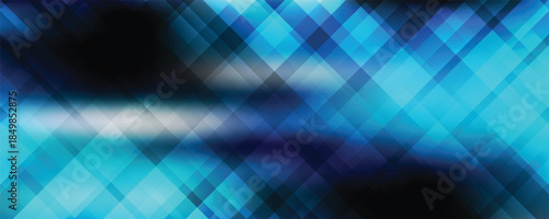 Vector blue abstract background with abstract square shape and scratches effect, dynamic for business or sport banner concept. modern design