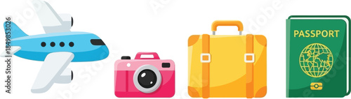 Vibrant travel essentials for adventurous getaways and exploration