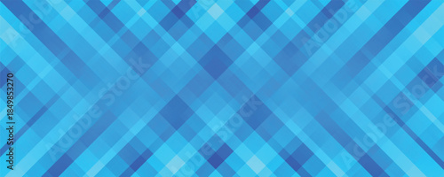 Vector blue abstract background with square shapes, modern design