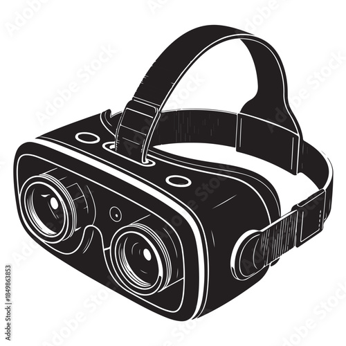 Stunning virtual reality headset for immersive gaming experience