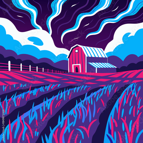 vector illustration of an abstract background with waves