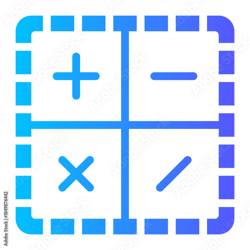 math gradient icon