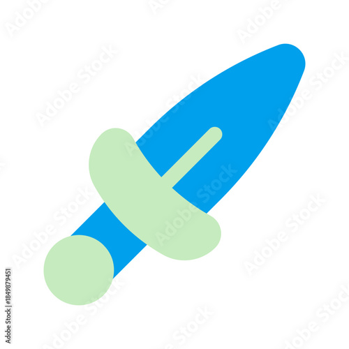 dagger duo tone icon