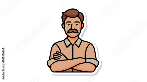 man meditating in yoga position