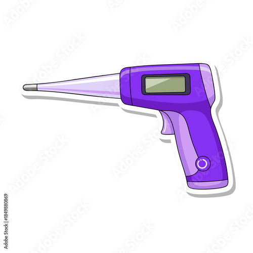 electric shaver isolated on white background