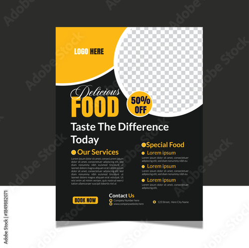 A delicious food experience filled with rich flavors,