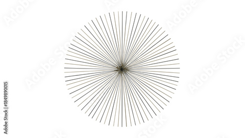 Metal Wind Chime Hanging Decoration Object.