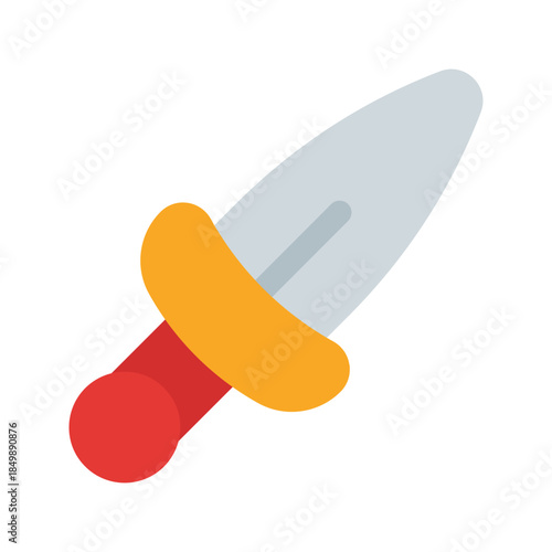 dagger flat icon