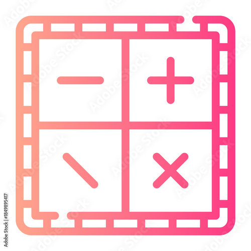 math gradient icon