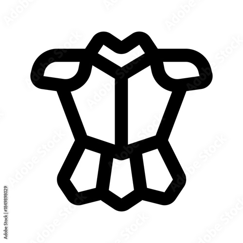 armor line icon