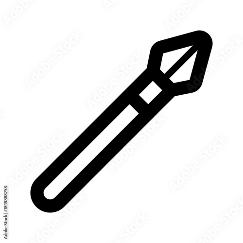 spear line icon